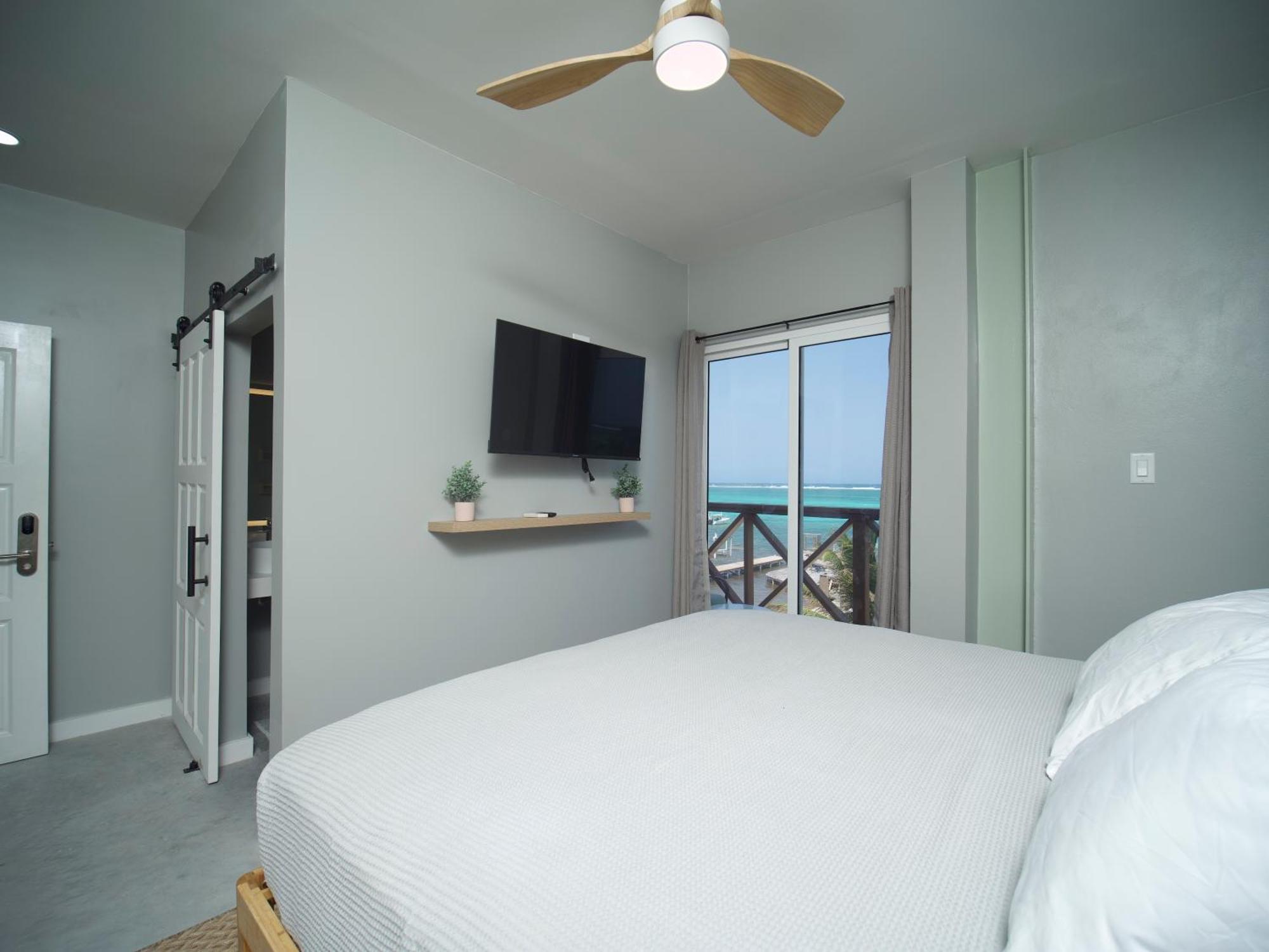 Sandbar Beachfront Hostel & Restaurant ซานเปโดร ห้อง รูปภาพ